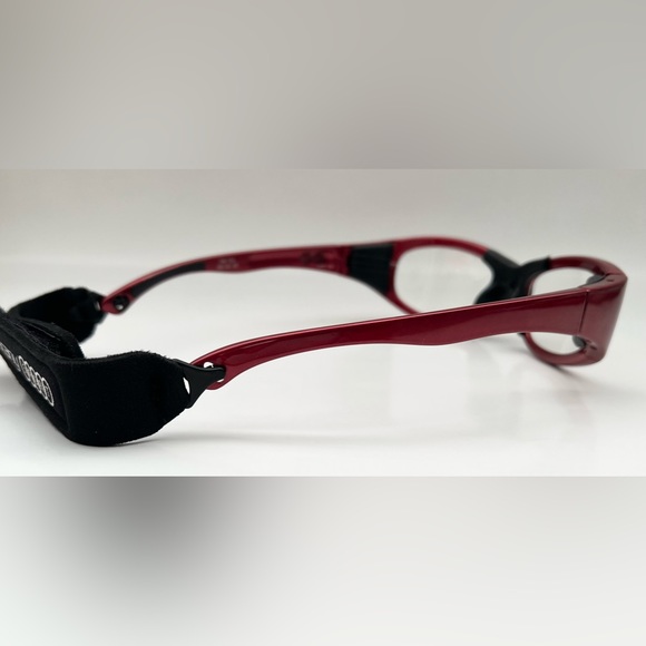 Tuscany Sports Goggle TG104 Eyeglasses Eye Glasses Unisex Frame New 56mm Red - Picture 4 of 9